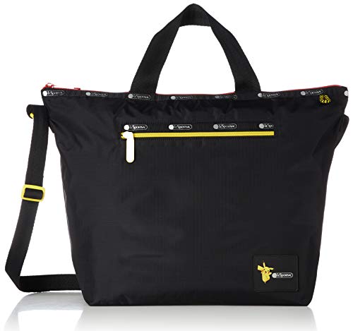 Bolso tote LeSportsac EXP Zip Easy Carry 3493 - Negro miniatura 1