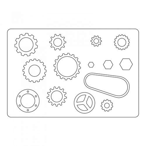 Sizzix Bigz L - Fustella Industriale Per Taglio Tessuti, Carta, Cuoio | Multicolore, 24.1x15.4x1.9 Cm