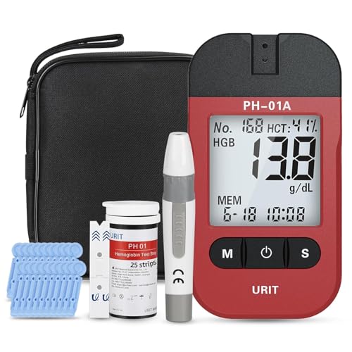 Hemoglobin Test Meter with 25 Hemoglobin Test...
