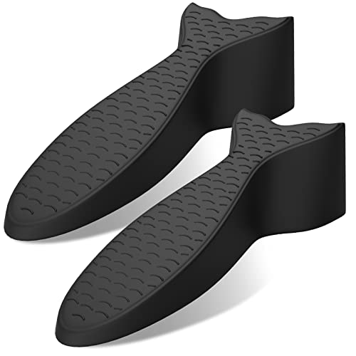 Winonly Rubber Door Stoppers For Bottom Of Door: 2 Pack Wedge Door Stop Keep Your Door Open, Cute Doorstops Soft Touch Protects Your Floor, Heavy Duty Doorstopper Decorative For Home Office College #TOP7