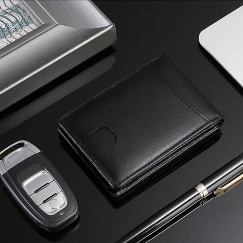 Fashion Credit Card Holder for Men for Slot Wallet Blocking Wallet Leather Cards Case, A4