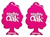 Mighty Oak Air Freshener – Bubblegum Fragrance - Long Lasting Hanging Car Deodoriser – Odour Eliminator Air Freshener – Auto Accessories – UK Made Car Scent Freshener - 2 Pack #1