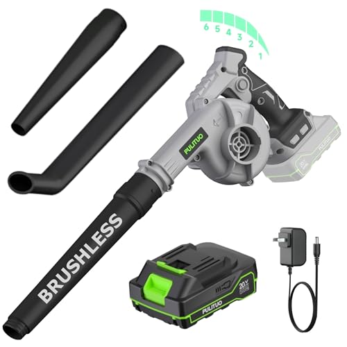 Leaf Blower Cordless with Battery and Charger