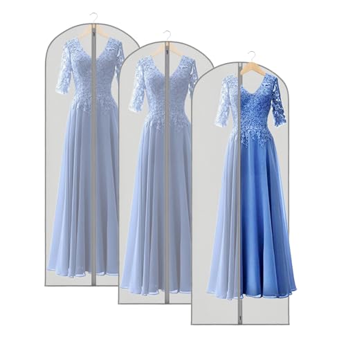 Zilink Dress Bags for Gowns Long Dress Cover Bag for Closet Storage 65 in