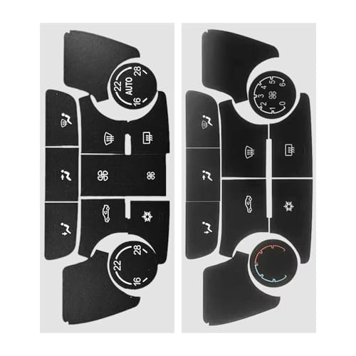 Rénover commandes de climatisation Buick Encore 2012-2017 via autocollants boutons