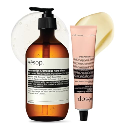 Aesop Resurrection Hand Wash + Hand Balm Set