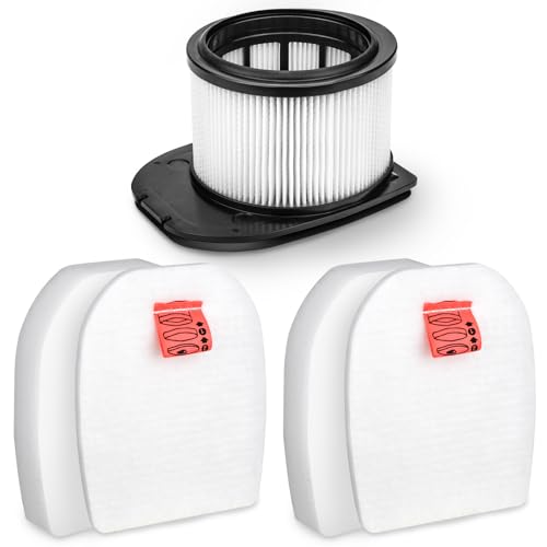 IZ400UKT HEPA Filter Compatible with Shark Stratos, Mellbree IZ400 Filter Compatible with Shark IZ400UK IZ400UKT IZ420UK IZ420UKT Cordless Vacuum Cleaner 2 Felt Foam Filters + 1 HEPA Washable Filters