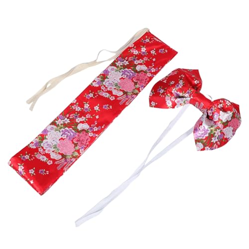 Accessoire pour Yukata : Ceinture Obi à fleurs de cerisier en cadeau