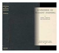 Economics of Peasant Farming, by Doreen Warriner B0006DA8N0 Book Cover