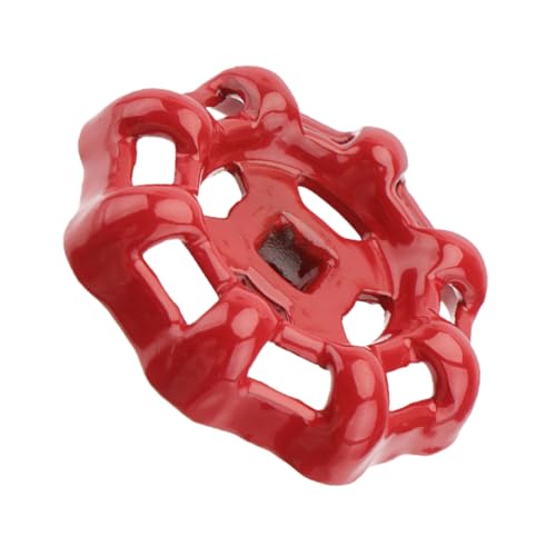 ELAYARD Cast Iron Valve Handle Replacement for Outdoor Faucets Ergonomic Round Wheel Design Metal Hose Bib Tool Compatible with Gate Valves and Ppr Systems