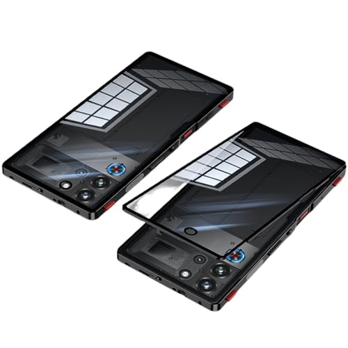 �y�A���~�������^���o���p�[�E�}�O�l�b�g���o�b�N���z Nubia Red Magic 10 Air �p �P�[�X �N���A�K���X�w�� �����o�b�N�p�l�� �X�v�����O���b�N�{�^�� ���M�J�� �J�����ی� �����J�b�g�A�E�g ���^ �w�ʏ��h�~ �Q�[�~���O�X�}�z�J�o�[