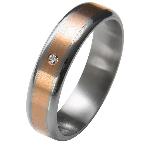 Preisvergleich Produktbild Trauringe Liebe hoch zwei Damen-Ring 0506001140S252