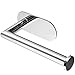 Polarduck Porta Carta Igienica, Porta Rotoli Carta Igienica Adesivo per Bagno e Toilette, Porta Carta Igienica 3m, Acciaio Inox SUS 304, Argento