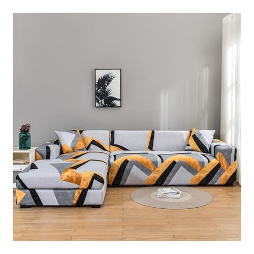 Housse de canapé salon extensible 1 2 3 4 places angle sectionnel