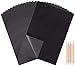 Produktbild 120 Blatt Schwarzes Carbon Transferpapier A4 Graphitpapier Transferpapier mit 5 PCS Double Ended Tracing Stylus Punktierwerkzeugen für Holzpapier Leinwand und andere Kunstoberflächen