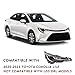TUSDAR Headlight Assembly for 2020 2021 2022 Toyota Corolla L/LE with LED Bulbs Headlamp Driver and Passenger Side