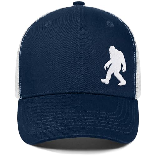 Image of Wild Bigfoot Trucker Hats for Men & Women - Great Men's Snapback Hats, Perfect for Bigfoot Gifts Sasquatch Gifts