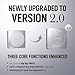 CARSLAN 2.0 Black Magnet Soft Focus Powder, Waterproof Translucent Pressed Setting Powder, 24H Longlasting Talc-Free Face Powder, Oil Control Compact Makeup,04 Light Beige For Dry&Com Skin, 0.28Oz