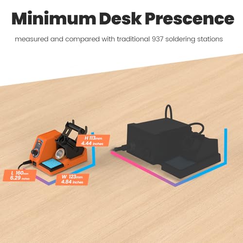 Image of 926LED V1 110W High-Power Compact Soldering Iron Station Kit w Temp Control