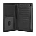 Relic by Fossil Men's Mark Leather and Polyester Checkbook Wallet, Color: Black Model: (RML5804001)