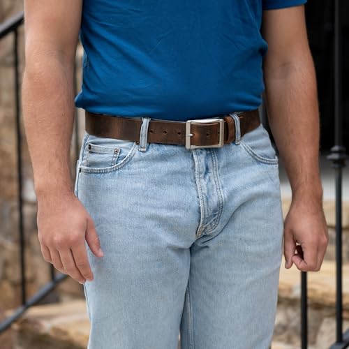 The Site Manager Belt - Heavy Duty Work Belt with Stainless Steel Buckle | Safe for Nickel Allergies | Made in the USA3