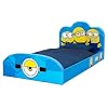 Delta Children Minions Upholstered Twin Bed, Blue