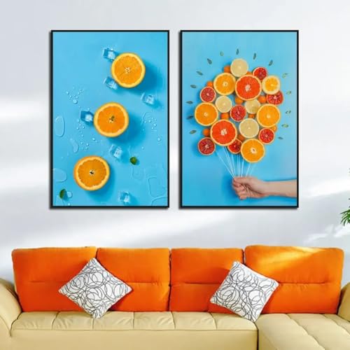 Décoration murale grand format 60x80cm pour relooker un restaurant vide - 2