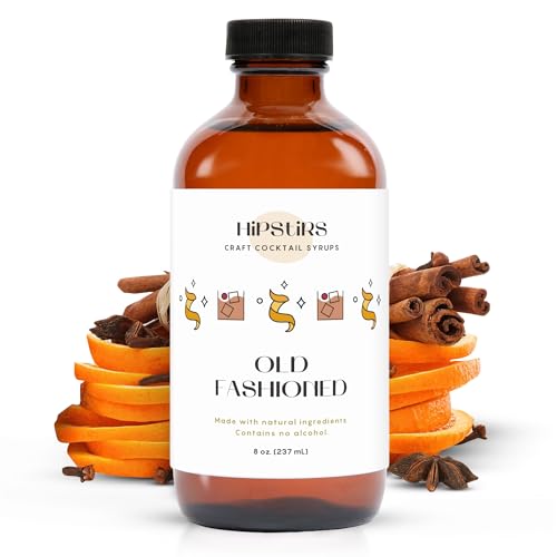 HipStirs Classic Old Fashioned Syrup, Made with Natural Ingredients