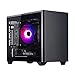 Velztorm Minixa Custom Built Gaming Desktop Computer (AMD Ryzen 5 5600X 6-Core, GeForce RTX 3050 8GB GDDR6, 16GB DDR4, 512GB PCIe SSD, RGB Fans, 750W PSU, WiFi 6BT 5.2, Win 10 Home) VELZ0026