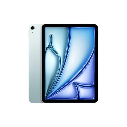 Apple iPad Air 11-inch with M3 chip Built for Apple Intelligence, Liquid Retina Display, 128GB, 12MP Front/Back Camera, Wi-Fi 6E, Touch ID, All-Day Battery Life — Blue