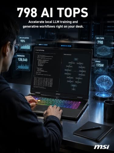 Image of msi Crosshair 18 HX AI Laptop Intel Ultra 9 275HX RTX 5070 32GB RAM 1TB SSD