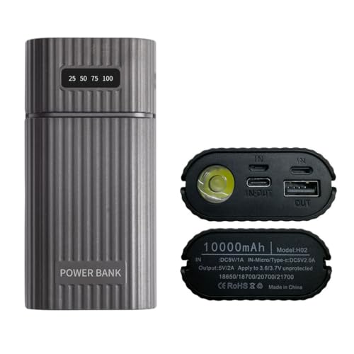 SANRLO Scatola USB con ingresso a 3 porte per batteria