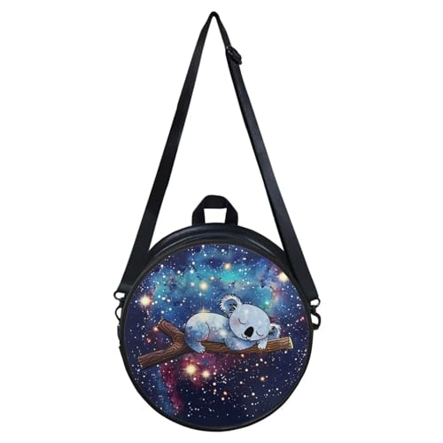 Upetstory Small Crossbody Round Purse for Women Teen Girls Shoulder Bag4