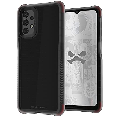 Image of Ghostek COVERT Galaxy A32 5G Case with Clear Slim Fit Design and Anti-Slip Grip Bumper Premium Shockproof Protection Thin Protective Phone Covers Designed for 2021 Samsung Galaxy A32 5G (6.5 inch) (Smoke)