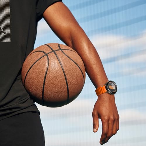 Image of Suitisbest Compatible for Samsung Galaxy Watch 7 /6 /5 /4 /FE Strap, 40mm 44mm 45mm /Watch 6 4 Classic 4 42mm 46mm 43mm 47m,Silicone Sport Straps No Gap Men Women