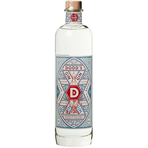 Dodd's Gin | Genuine London Gin | 500 ml | 49,9% Vol. | Hochwertiger Gin direkt aus Lond | Deutliche Noten von Zitrus & Wacholder Cover