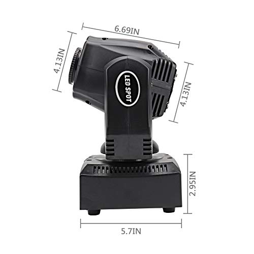 LED Moving Head Stage Lights, Moving Head Spot Lights, 3 Beam 24 Gobo DMX512 DJ Moving Head lights for Parties, Wedding,Bar Club, Stage Lighting, DJ Equipment Lights - Thumbnail 7