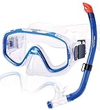 Kids Schnorchelset bestehend aus Taucherbrille und Schnorchel. Tolle Passform durch AQUAFLEX Maskenband und Maskenkörper. Sehr gute Qualität. Alle Bestandteile sind sehr robust