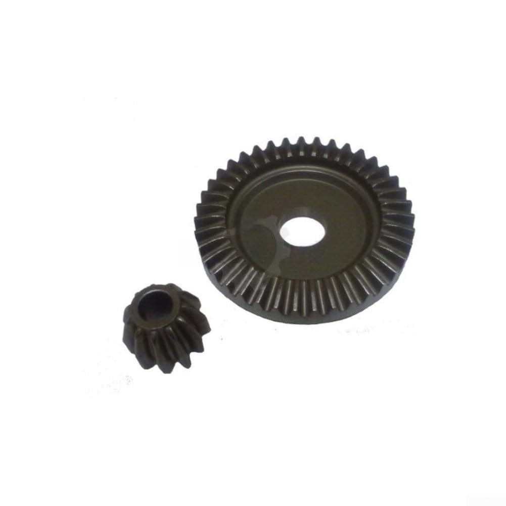 Set ingranaggi numero parte 316054990 compatibile con Wea17-125quick Smerigliatrice angolare Componente di ricambio Struttura in metallo grigio per utensili elettrici Attrezzatura da officina Design