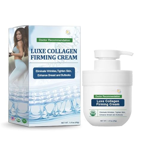 Luxe コラーゲン ファーミング エイグ モイスチャライザー トリマイクロ & シアバター配合 女性 男性用 クレイパック 鼻 洗顔パック メンズ