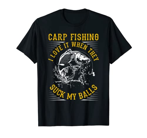 Carpa Pesca Amor Fisher Pescador Regalo Camiseta