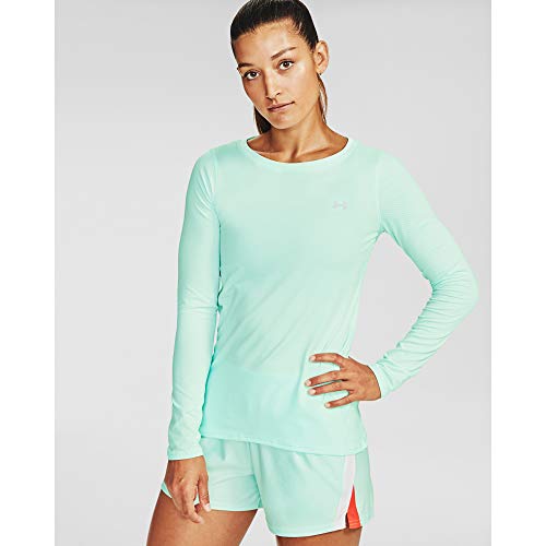 Image of Under Armour Women's Polyester Solid HG Armour Long Sleeve | 1328966-001