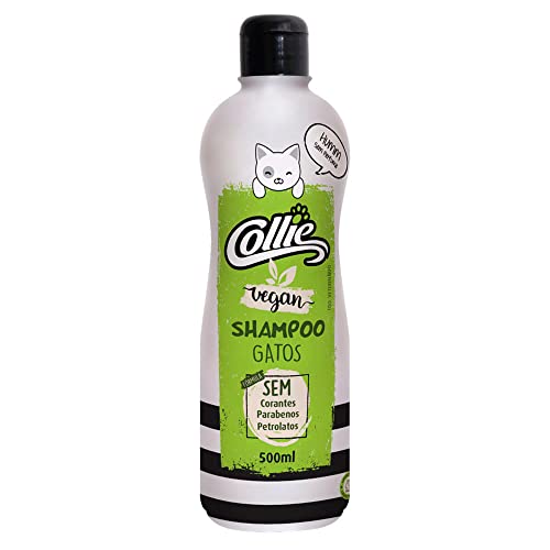 Shampoo Gatos, Collie Vegan, 500ml, Cinza
