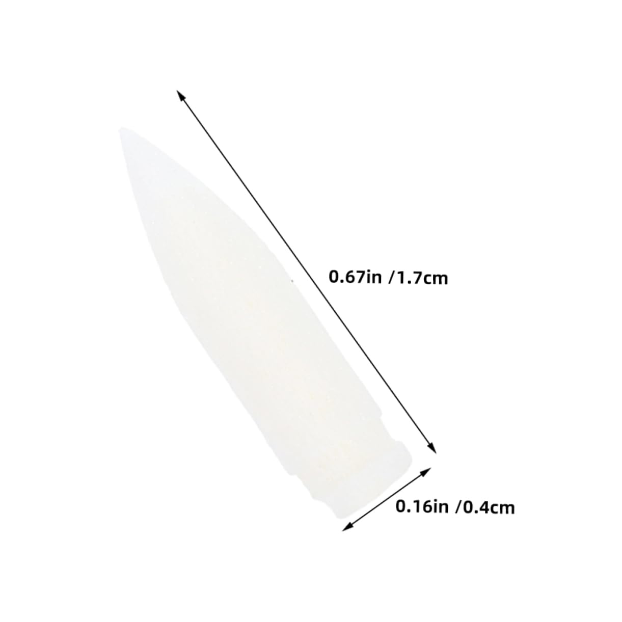 BCOATH 100pcs Acrylic Marker Replacement Nibs: Nylon Soft Head Tips Refillable Pen Joints For Permanent Markers Artists Supplies