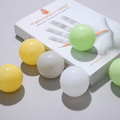 image for PlayMaty 100 Pieces Colorful Pit Balls - Phthalate Free BPA Free Plast