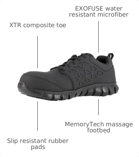 Image of Reebok Work Sublite Cushion Work EXOFUSE CT Men's Oxford
