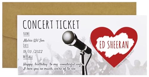 CJ&M Concert/Festival Scratch Card