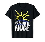 Nakedness Nudism Symbol Naturist Gear Naturism Nudism T-Shirt