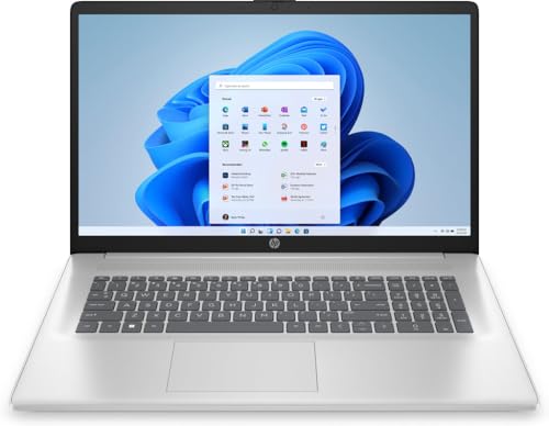 Image of HP 17.3-inch Flagship Touchscreen Laptop - Win 11 Pro • AI-Powered Microsoft Office Lifetime • AMD R5-7530U • 17.3 inch HD+ BrightView Display • Wi-Fi w /Laptop Computer Accessories (16G RAM, 1TB SSD)