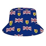 Bucket Hat for Men Women - Turks and Caicos Islands Flag Fashion Sun Cap Unisex Fisherman Hat